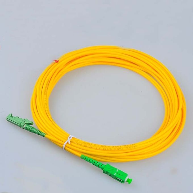 FTTH E2000 APC - Dây cáp quang SC / APC, Cáp Simplex Chế độ đơn