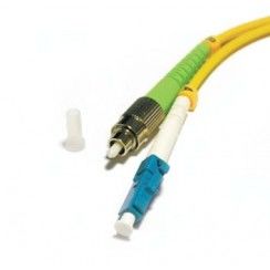 FC / APC - LC / UPC dây vá đơn giản singlemode, cáp quang corning G657