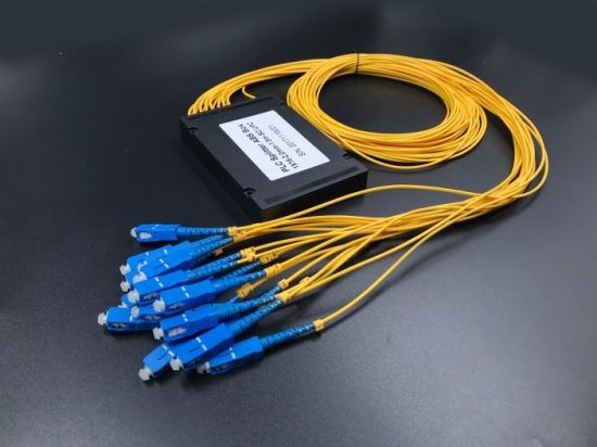 1 * 16 Way FTTH Sợi quang Bộ chia gói hộp ABS cho thiết bị thử nghiệm