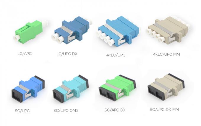 4 - Bộ kết nối sợi quang LC UPC lõi Multimode OM2 50/125 Độ chính xác cao