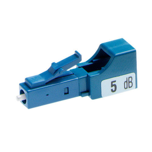 Bộ suy giảm quang học 10DB LC Nam thành nữ với vỏ nhựa / kim loại