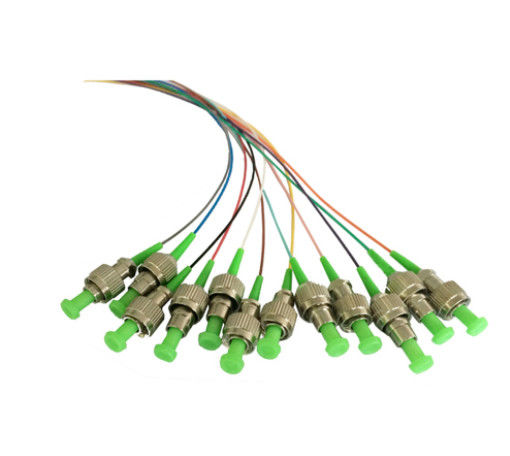 12 Lõi cáp quang Singlemode FC / APC 2.0mm 1M cho hệ thống FTTH