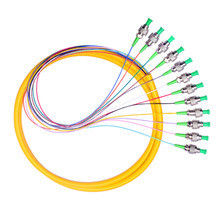 12 Lõi cáp quang Singlemode FC / APC 2.0mm 1M cho hệ thống FTTH