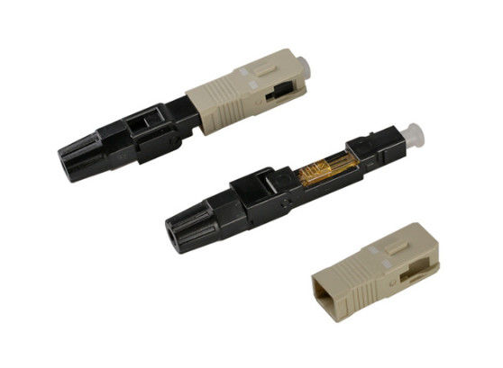 3.0mm SC / UPC Sợi quang kết nối nhanh đa lõi đơn lõi cho mạng CATV