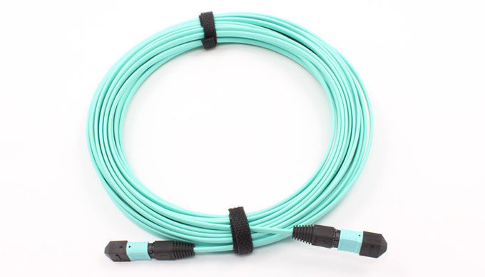 FC To MPO Patch Cord Single Mode Splitter Giảm chèn thấp Màu xanh lam