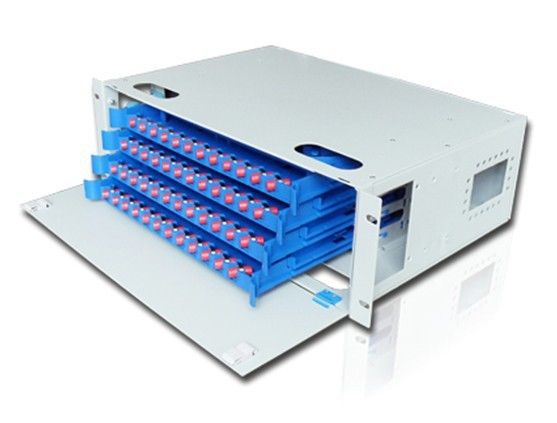 Bảng điều khiển gắn kết cáp treo Simplex / duplex ngoài trời với bộ điều hợp OD FC