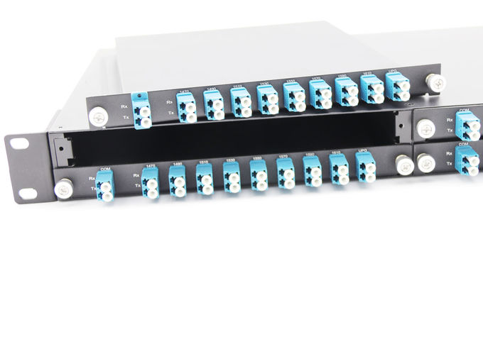 Bộ ghép kênh UDM Max IL 2.5dB CWDM Cố định vào 1U Giá đỡ 8 kênh