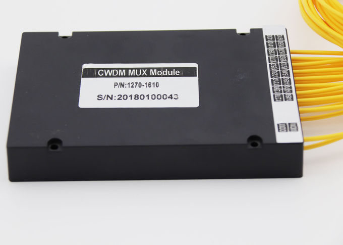 Bộ ghép kênh CWDM có độ tin cậy cao, Mô-đun CWDM 4Ch / 8Ch / 18 Ch với Bộ chia LC
