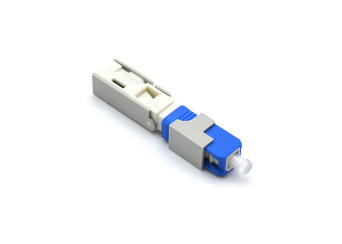Đầu nối cáp quang vỏ sò / trục vít xanh 55mm cho cáp thả FTTH