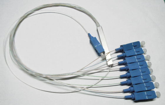 Trung Quốc Bộ chia cáp quang 0,9mm cho mạng FTTX / PON, Bộ chia cáp PLC 1 × 8 nhà cung cấp