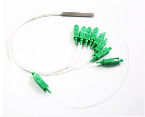 Trung Quốc Bộ tách sợi quang chế độ đơn nhỏ có độ tin cậy cao, Bộ tách quang G657A Fiber 1x8 nhà cung cấp