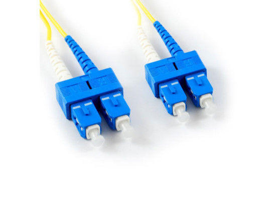 Trung Quốc CATV DX SC UPC Kết nối sợi quang Kích thước 2.0 / 3.0mm Vỏ nhựa nhà cung cấp