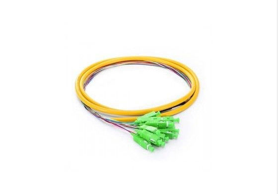 Trung Quốc SM SX Cáp treo dây nhảy SM SX 0.9mm, Bím tóc ngắn 12 lõi với loại quạt ổn định nhiệt độ cao nhà cung cấp
