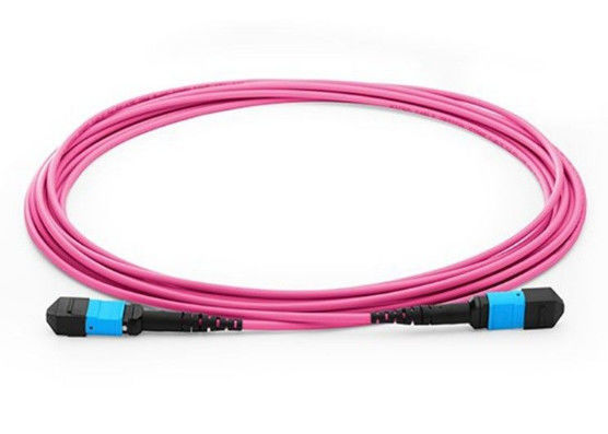 Trung Quốc MTP - LC Multi Cord Dây đôi sợi quang Mpo OM1 -OM4 với Ferrule gốm nhà cung cấp