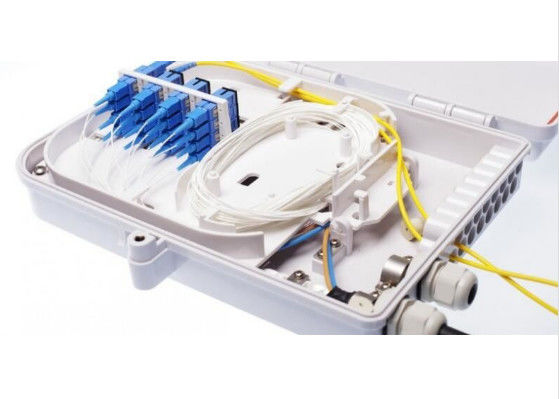 Trung Quốc Hộp kết thúc sợi quang chống nước ABS 16 cổng cho tòa nhà mạng FTTX nhà cung cấp