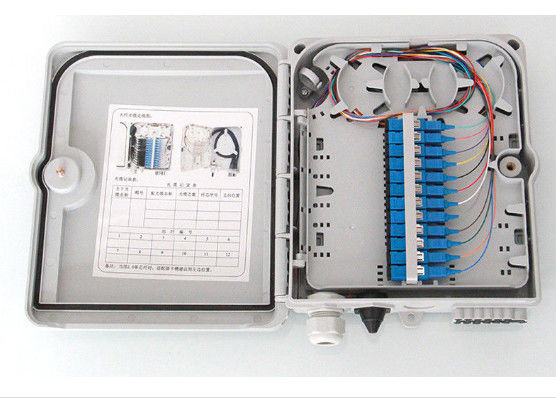 Trung Quốc Hộp kết thúc sợi quang treo tường, hộp nối cáp quang nhà ở ABS với khả năng mở rộng nhà cung cấp