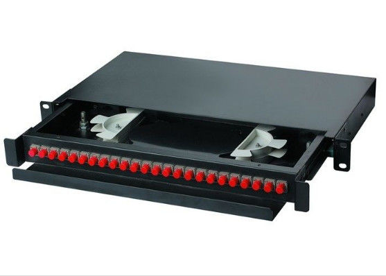 Trung Quốc Bộ nối sợi Pm trượt 1U, Bộ nối sợi 1550nm với hướng dẫn cáp nhà cung cấp