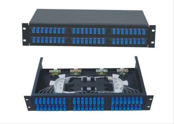 Trung Quốc Ngăn kéo loại 48 Cổng nối quang 2u, Thiết bị sợi quang gắn trên giá nhà cung cấp