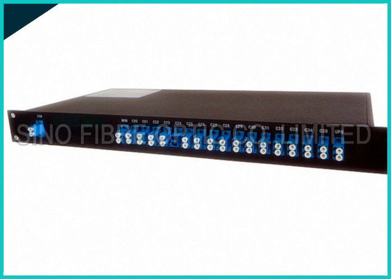 Trung Quốc 1 U Rackmount Fiber Mux Demux, 18 kênh Demultiplexer kỹ thuật số cho mạng đường trục nhà cung cấp