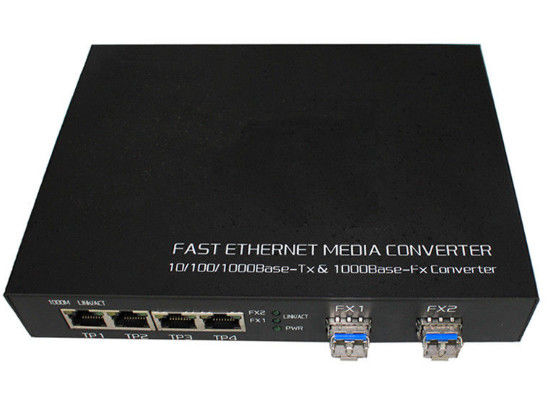 Trung Quốc 1000 Base - Công tắc sợi quang Fx cho bước sóng 850nm / 1310nm / 1550nm nhà cung cấp