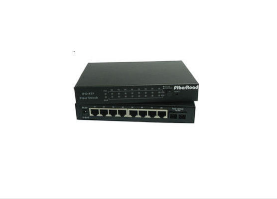 Trung Quốc Chuyển mạch sợi quang 10M / 100M UTP Gigabit 8 cổng Giao thức CSMA / CD nhanh nhà cung cấp