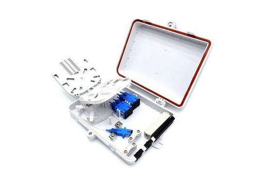 Hộp kết thúc cáp quang SC / LC, Hộp kết thúc cáp quang 1 * 4/1 * 8 PLC Splitter nhà cung cấp