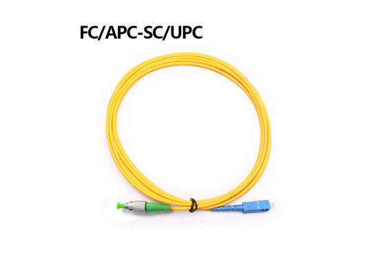 Dây nối đôi PVC PVC, Dây vá sợi Sc To Lc - 40 - 85 ° C Phạm vi hoạt động nhà cung cấp