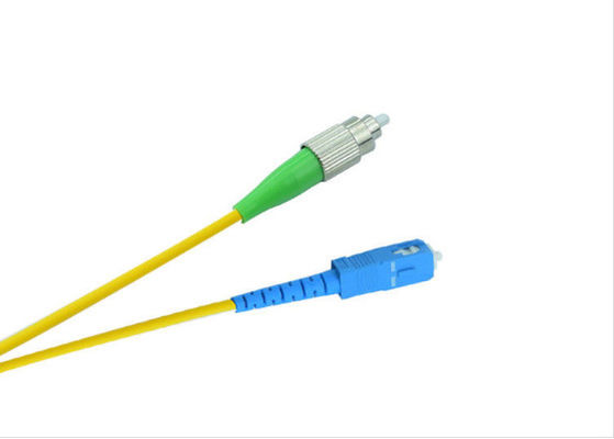 Dây nối đôi PVC PVC, Dây vá sợi Sc To Lc - 40 - 85 ° C Phạm vi hoạt động nhà cung cấp