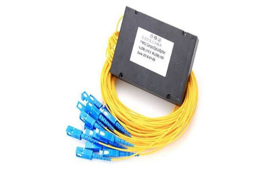 Bộ chia cáp quang FTTH 1/16 Way, Bộ chia tách dây cáp ABS cho thiết bị kiểm tra nhà cung cấp