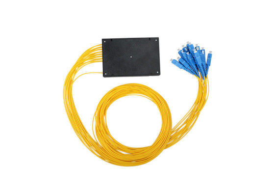 Bộ chia cáp quang FTTH 1/16 Way, Bộ chia tách dây cáp ABS cho thiết bị kiểm tra nhà cung cấp