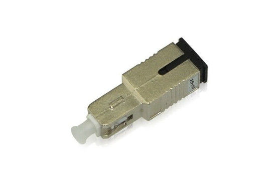 Nam - Nữ Bộ suy giảm sợi quang Đơn lõi 1 - 30dB Chất liệu kim loại nhà cung cấp