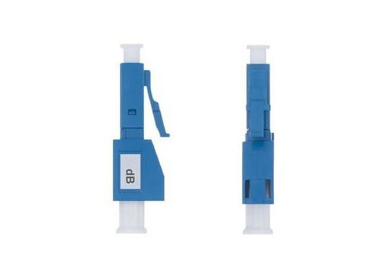 Bộ suy giảm sợi quang LC 10DB màu xanh từ nam sang nữ với vỏ bằng nhựa / kim loại nhà cung cấp