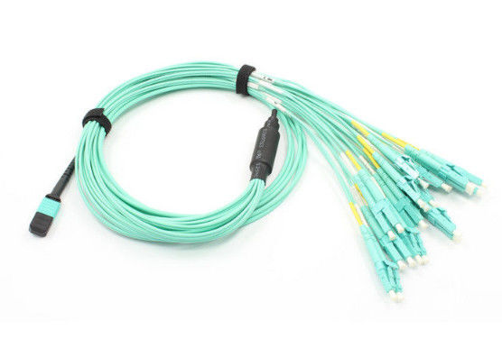 FC To MPO Patch Cord Single Mode Splitter Giảm chèn thấp Màu xanh lam nhà cung cấp
