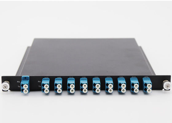 UPG Max IL 2.5dB 1U Bộ ghép kênh Cwdm thụ động Giá đỡ 8 kênh Khoảng cách kênh 20nm nhà cung cấp
