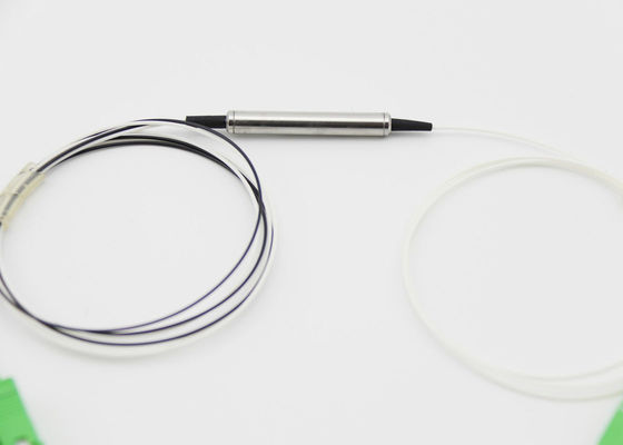 Thiết bị 1 X 2 DWDM, ống kim loại 0.9MM G657A1 Bộ ghép kênh sợi E Demultiplexer với đầu nối SC / APC nhà cung cấp